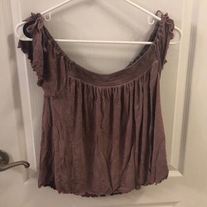 Off the shoulder top
